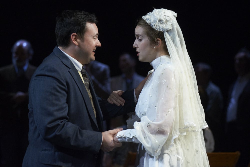 Mike Anthony & Hannah Daly in TAM's Our Town, 2013
